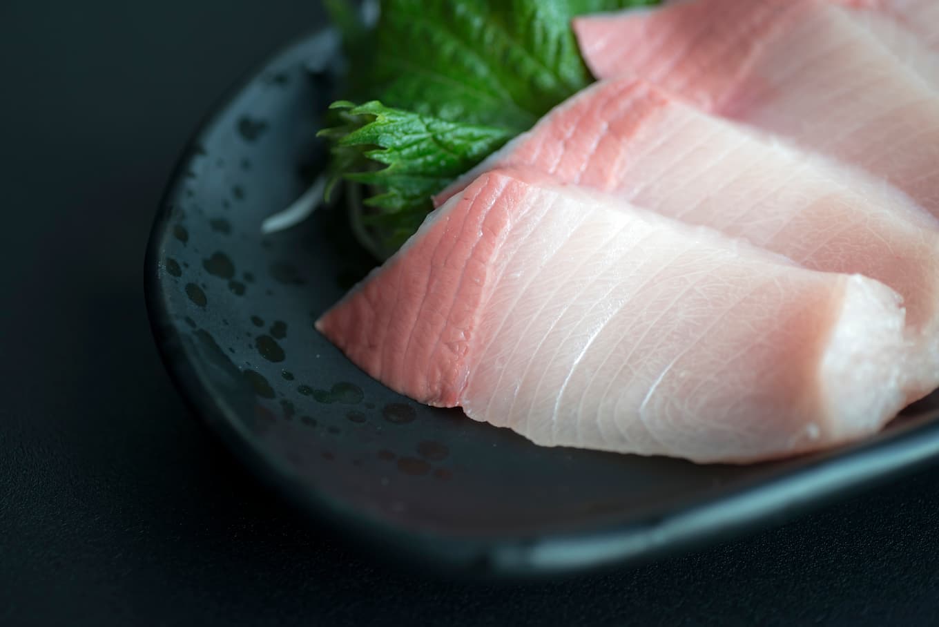 hamachi y sashimi